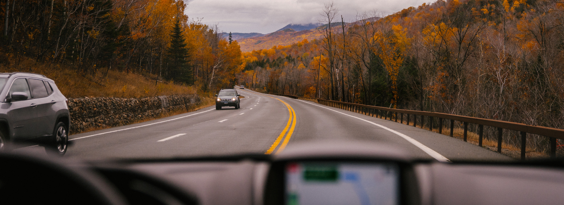 Interior moderno de automóvil